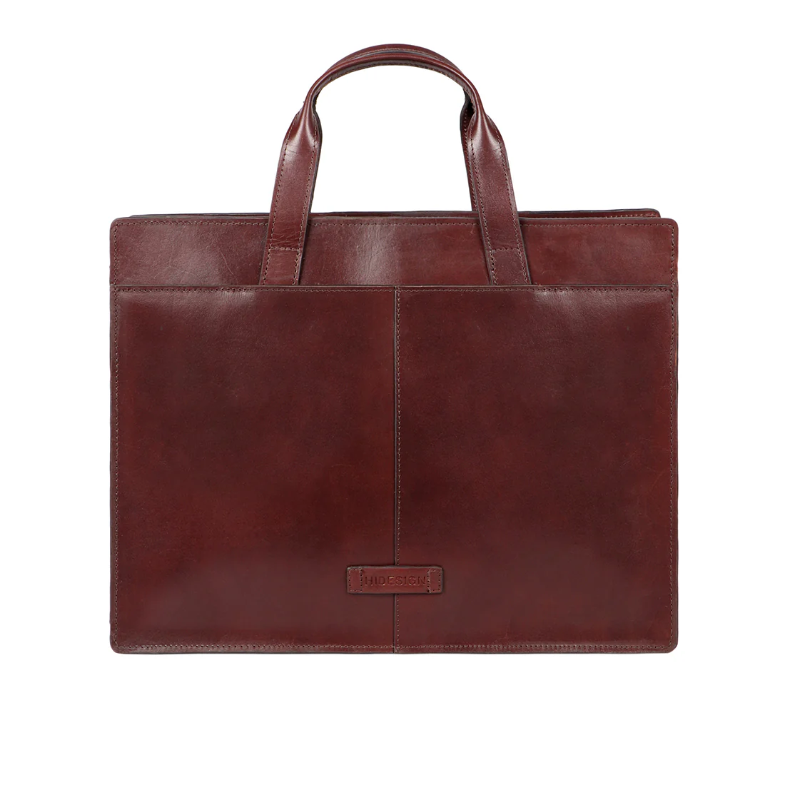 Evolution 02 Brown Leather Briefcase - Image 4