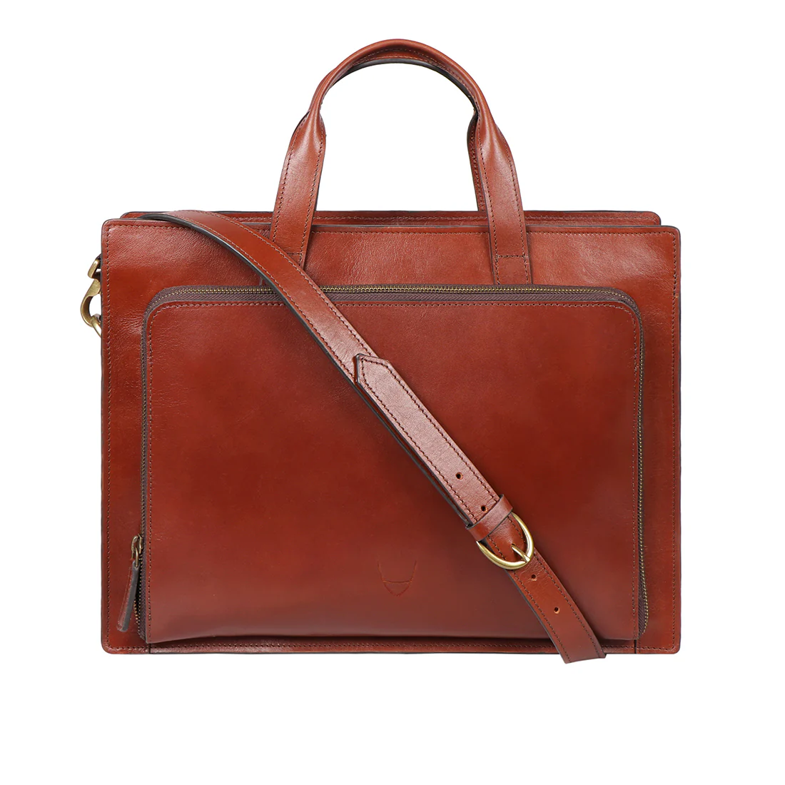 Evolution 02 Tan Leather Briefcase - Image 2