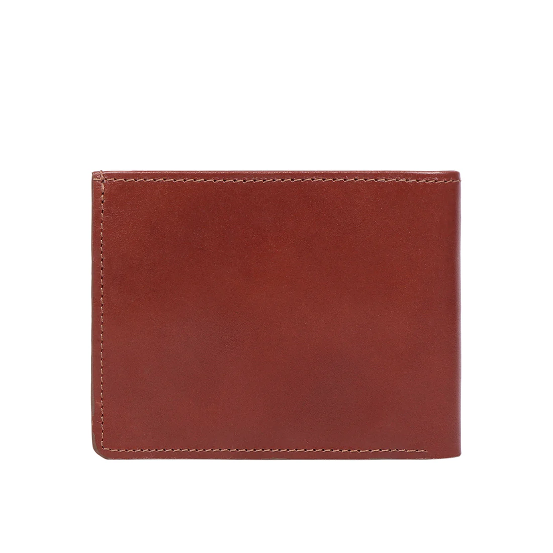 Evolution W1 Tan Leather Bi-Fold Wallet - Image 6