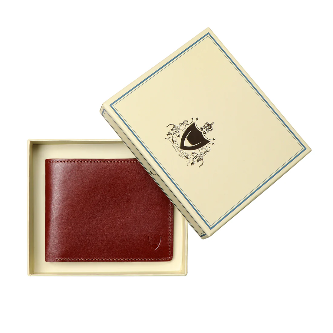 Evolution W2 Tan Leather Bi-Fold Wallet - Image 8
