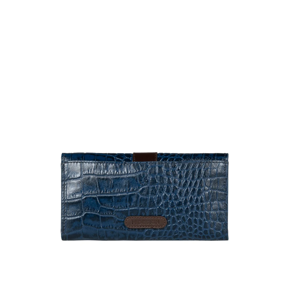 Fanny W1 Blue Leather Sling Wallet - Image 5