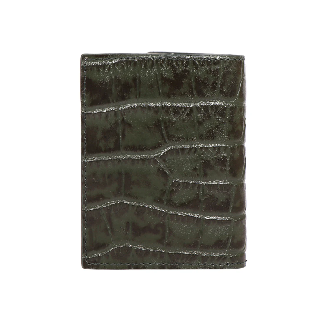 Ferno W4 Green Leather Bi-Fold Wallet - Image 5