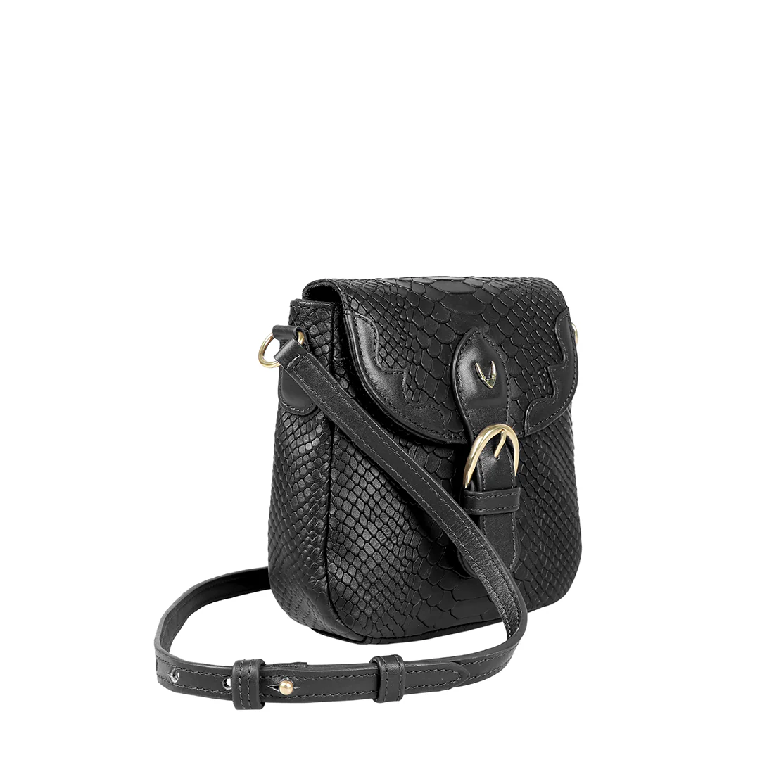 Fl Karolina 02 Black Leather Sling Bag - Image 2