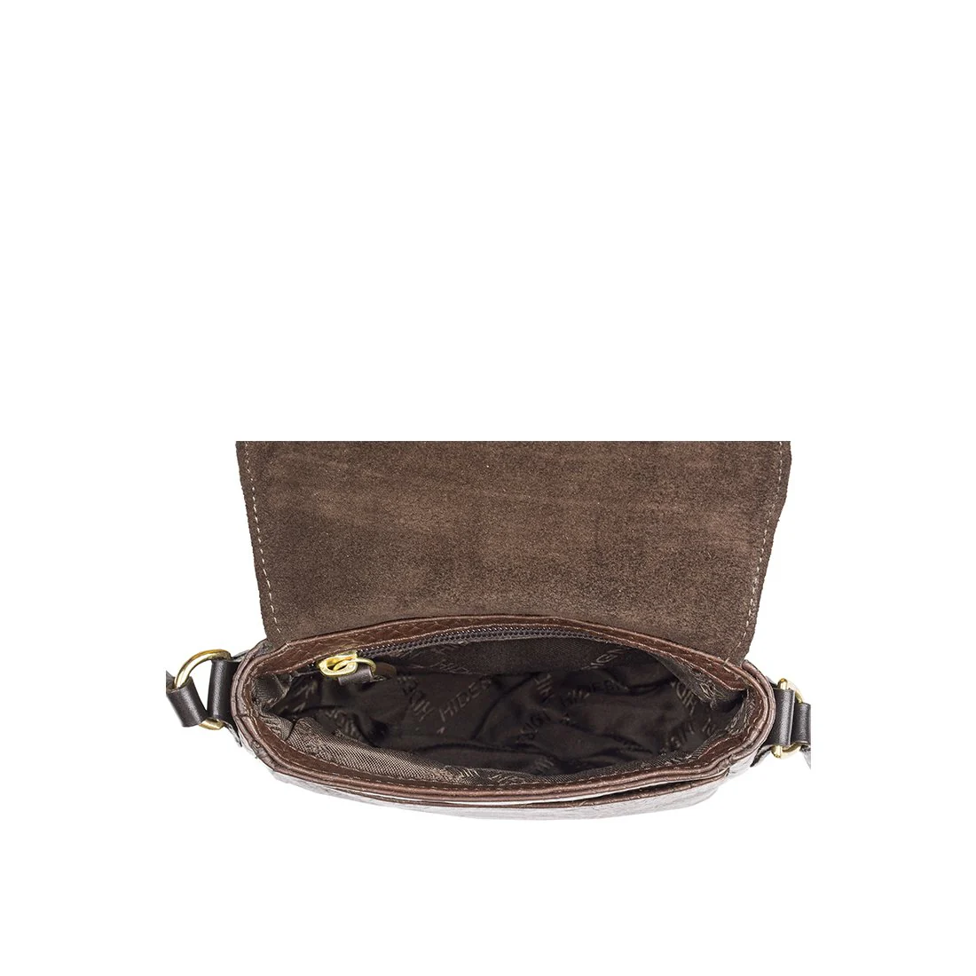 Fl Karolina 02 Brown Leather Sling Bag - Image 4