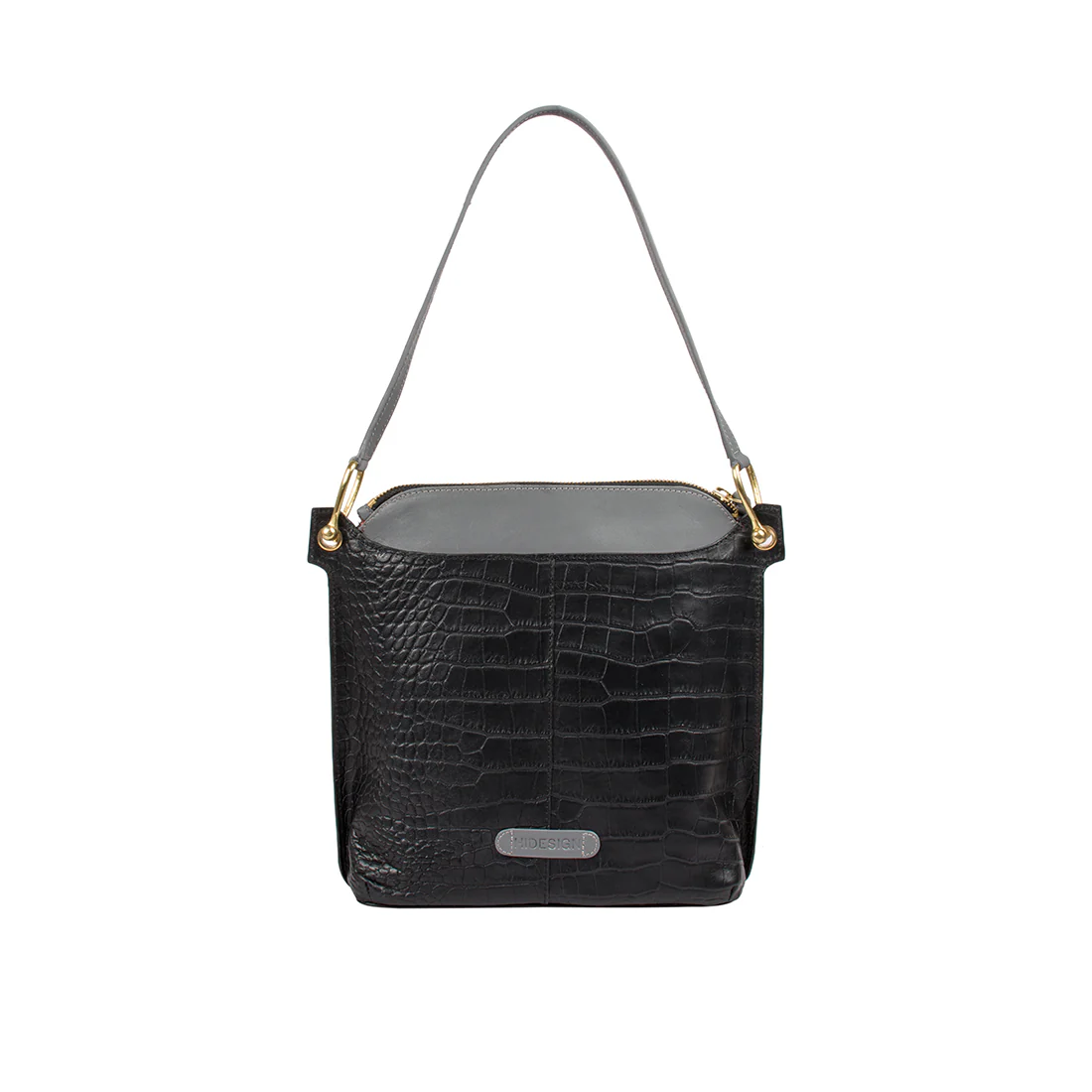 Fl Kelly 01 Black Leather Shoulder Bag - Image 3