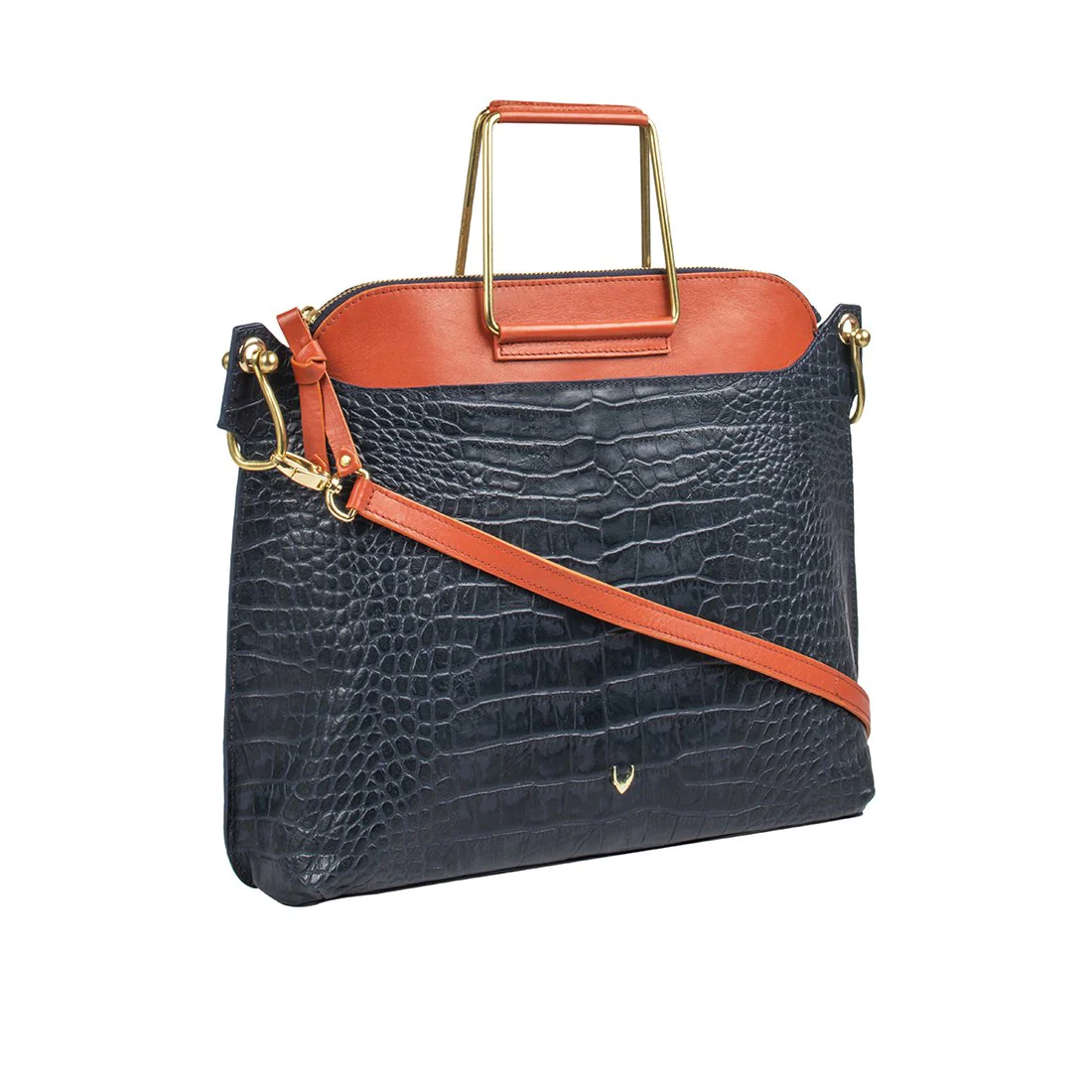 Fl Kelly 03 Blue Leather Satchel - Image 2