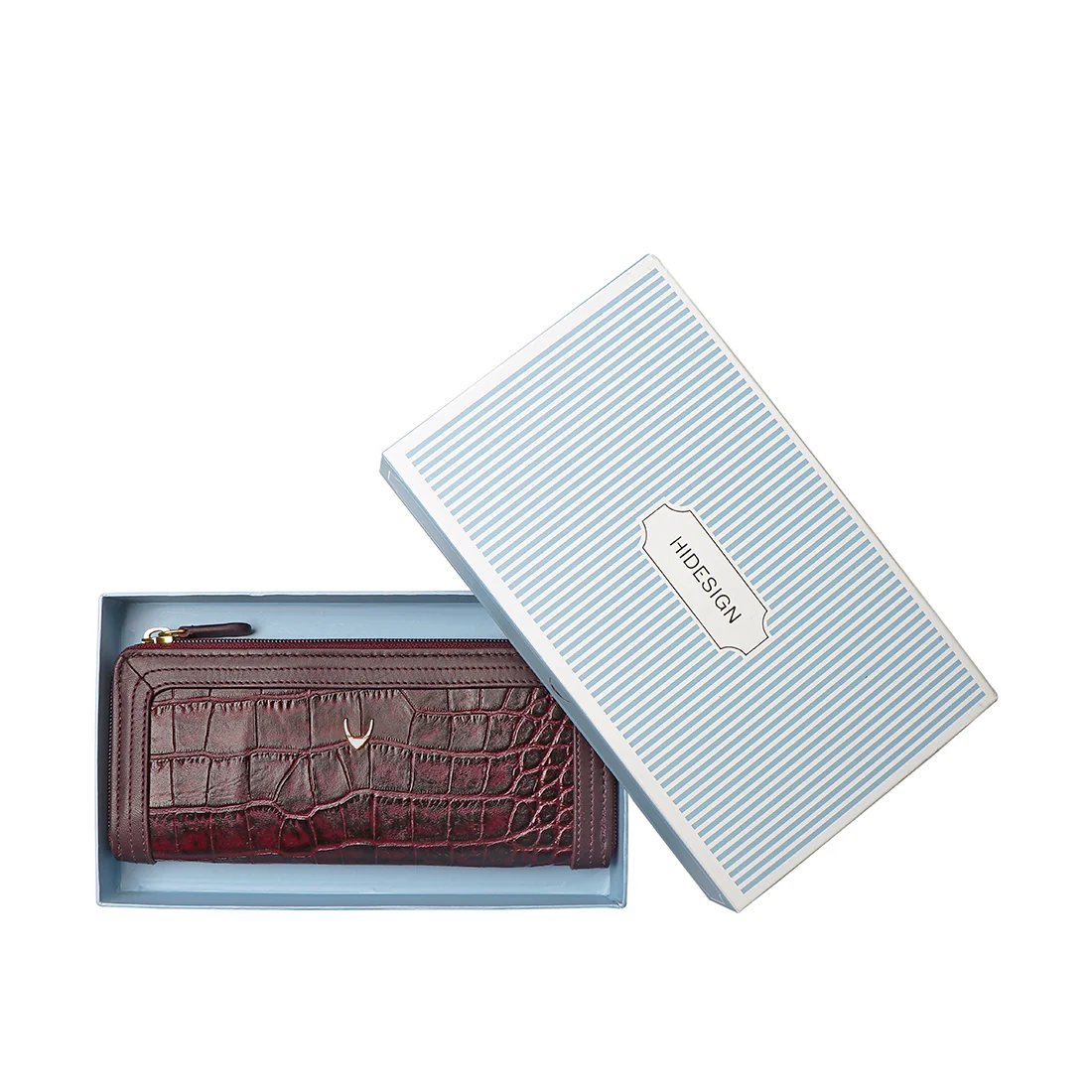 Fl Natalia W2  Purple Leather Zip Around Wallet - Image 6