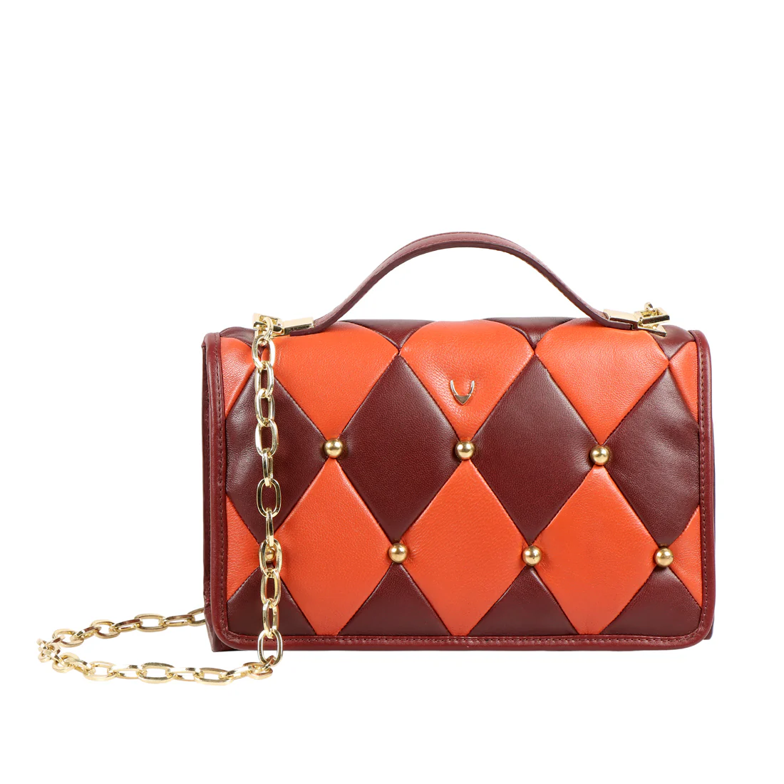 Flapper Girl 04 Marsala Leather Satchel - Image 2