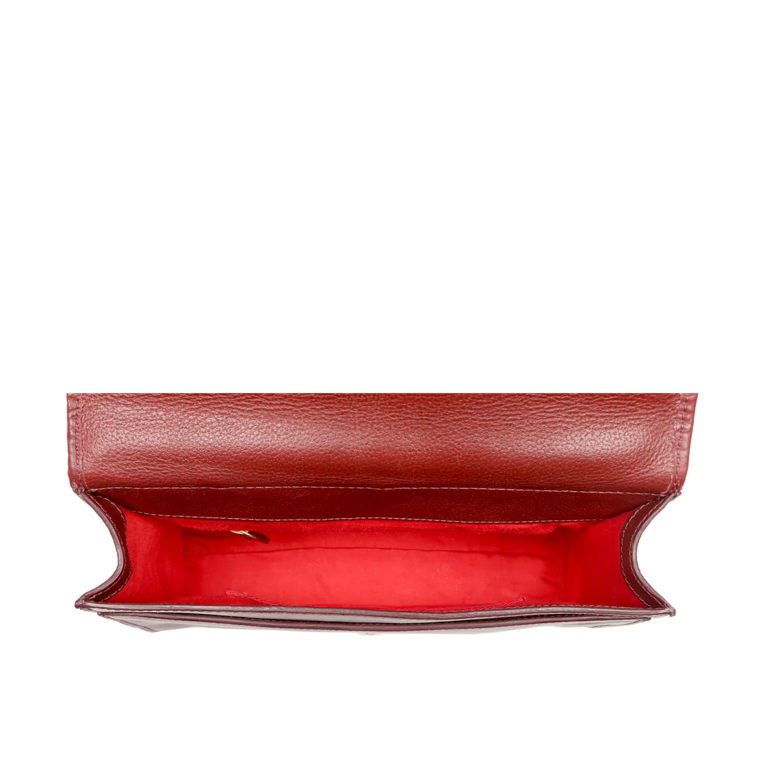 Flapper Girl 04 Marsala Leather Satchel - Image 5