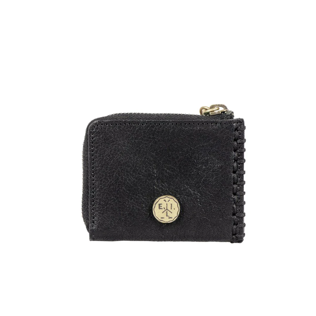 Flourish - W3 Black Leather Card Holder - Image 4