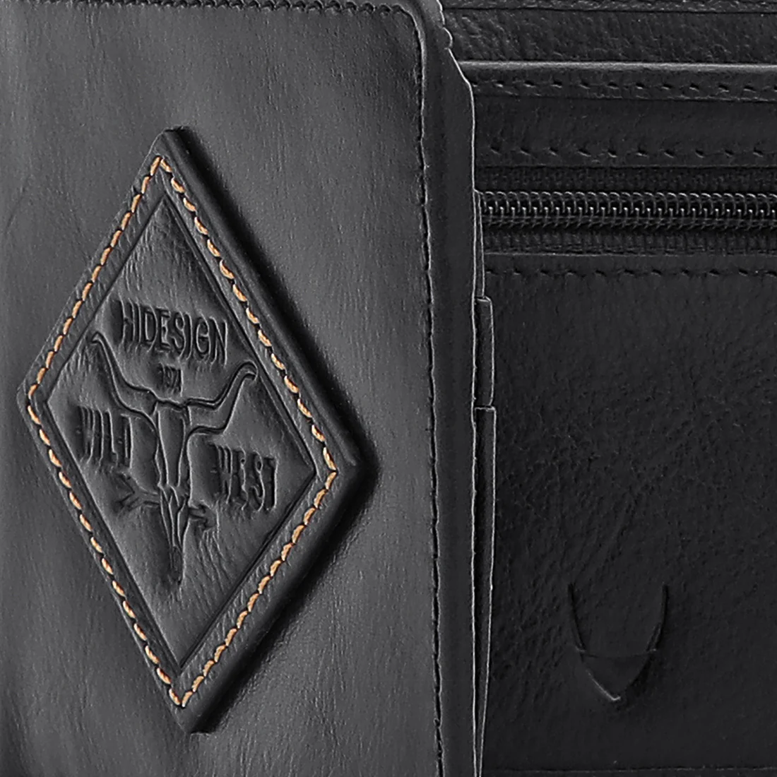 Fort Worth W4 Black Leather Bi-Fold Wallet - Image 7