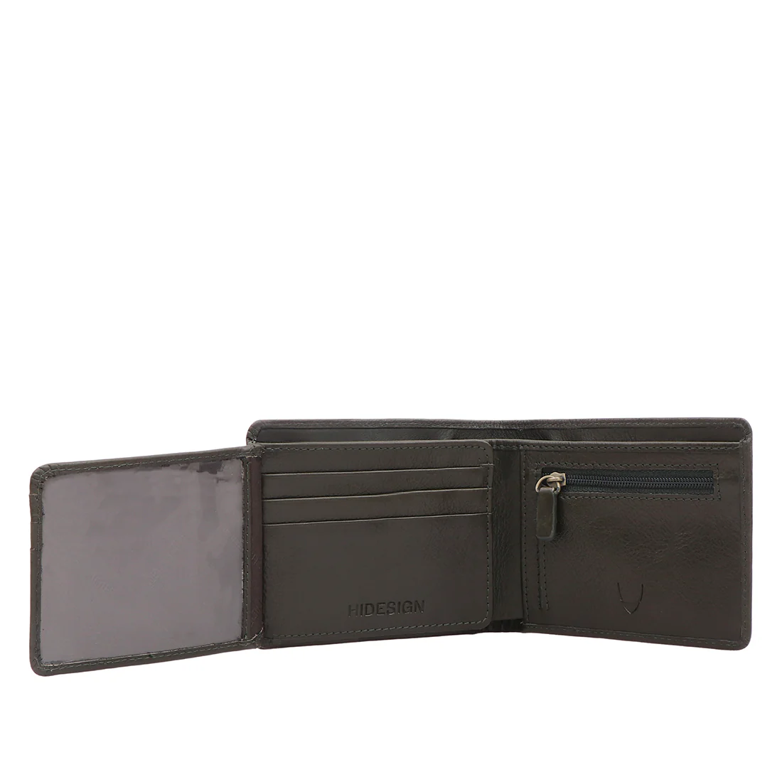 Fort Worth W4 Green Leather Bi-Fold Wallet - Image 3