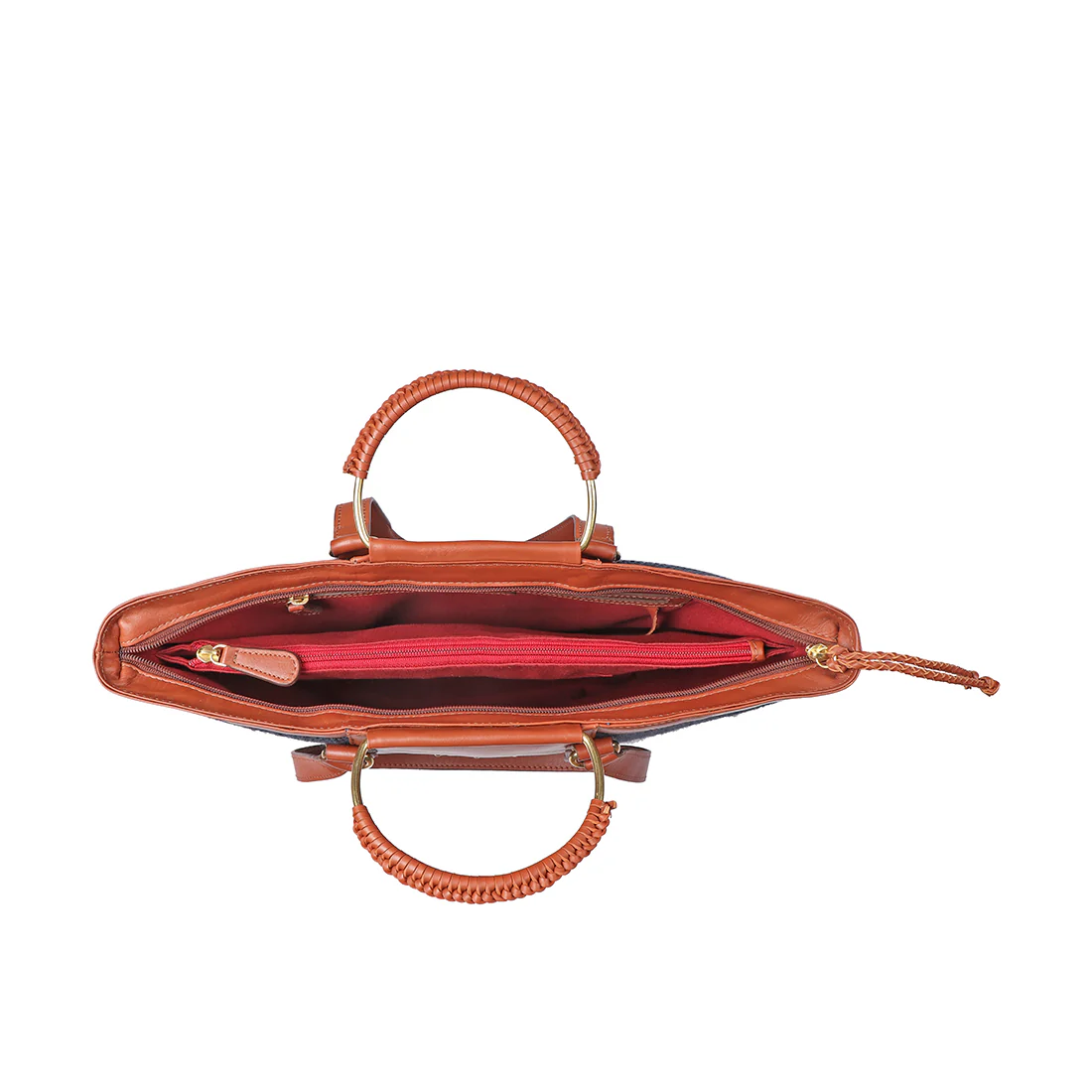 Gabrielle 02 L Leather Tote Bag - Image 6