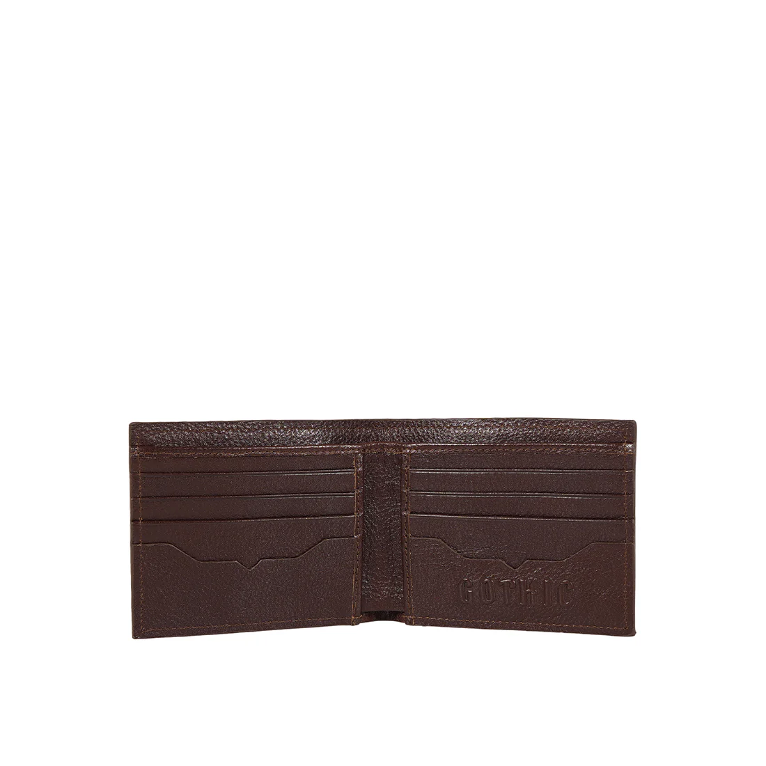 Gangnam W1 Tan Leather Bi-Fold Wallet - Image 3