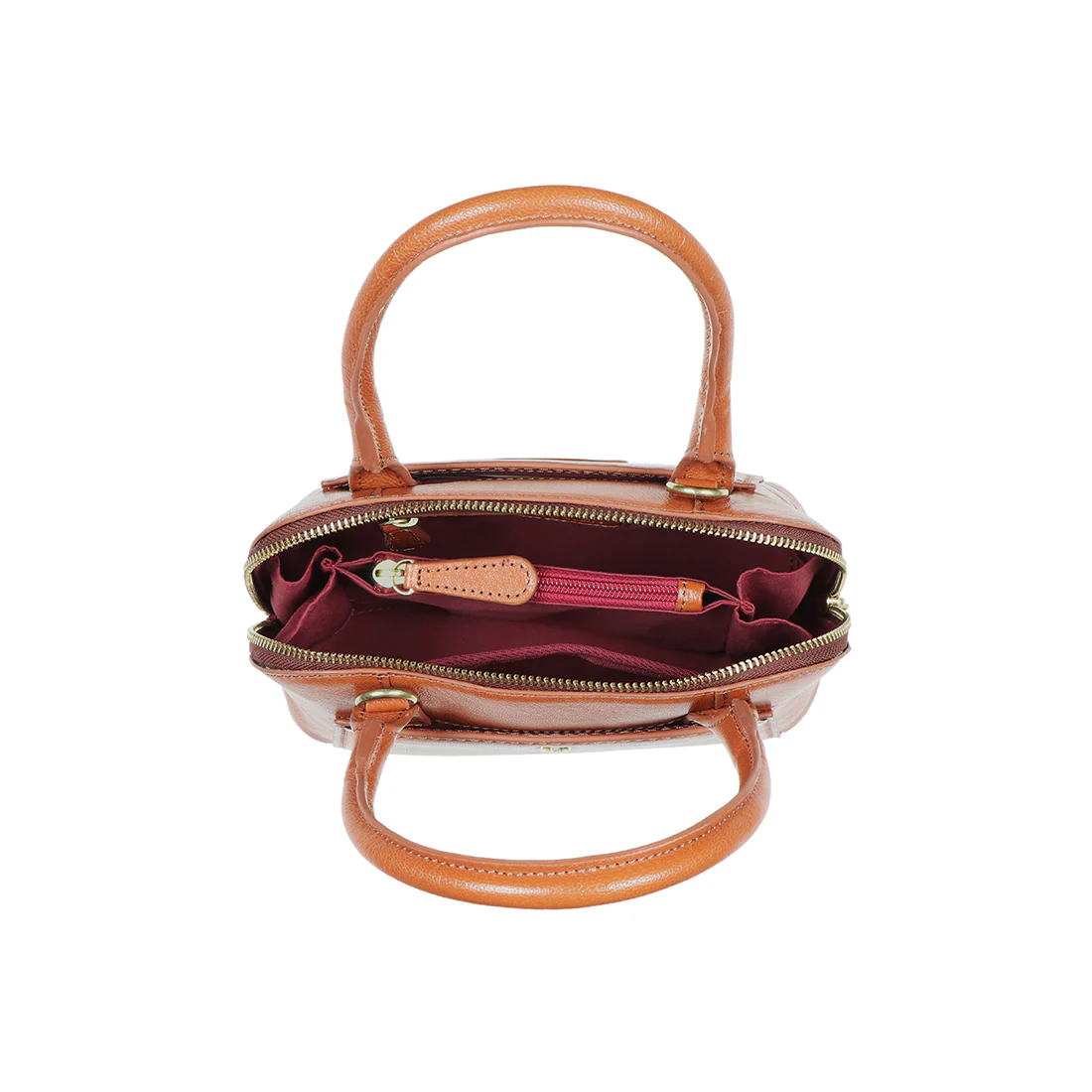 Geisha 01 Tan Leather Sling Bag - Image 6