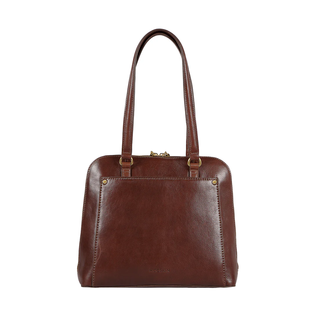 Geisha 02 Tan Leather Shoulder Bag - Image 4