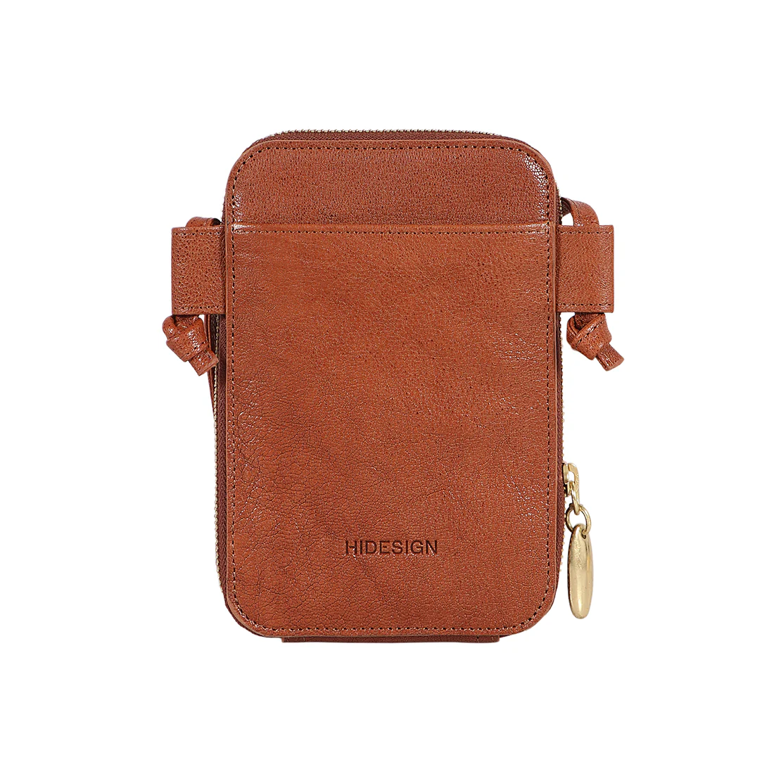Geisha W1 Tan Leather Sling Wallet - Image 5