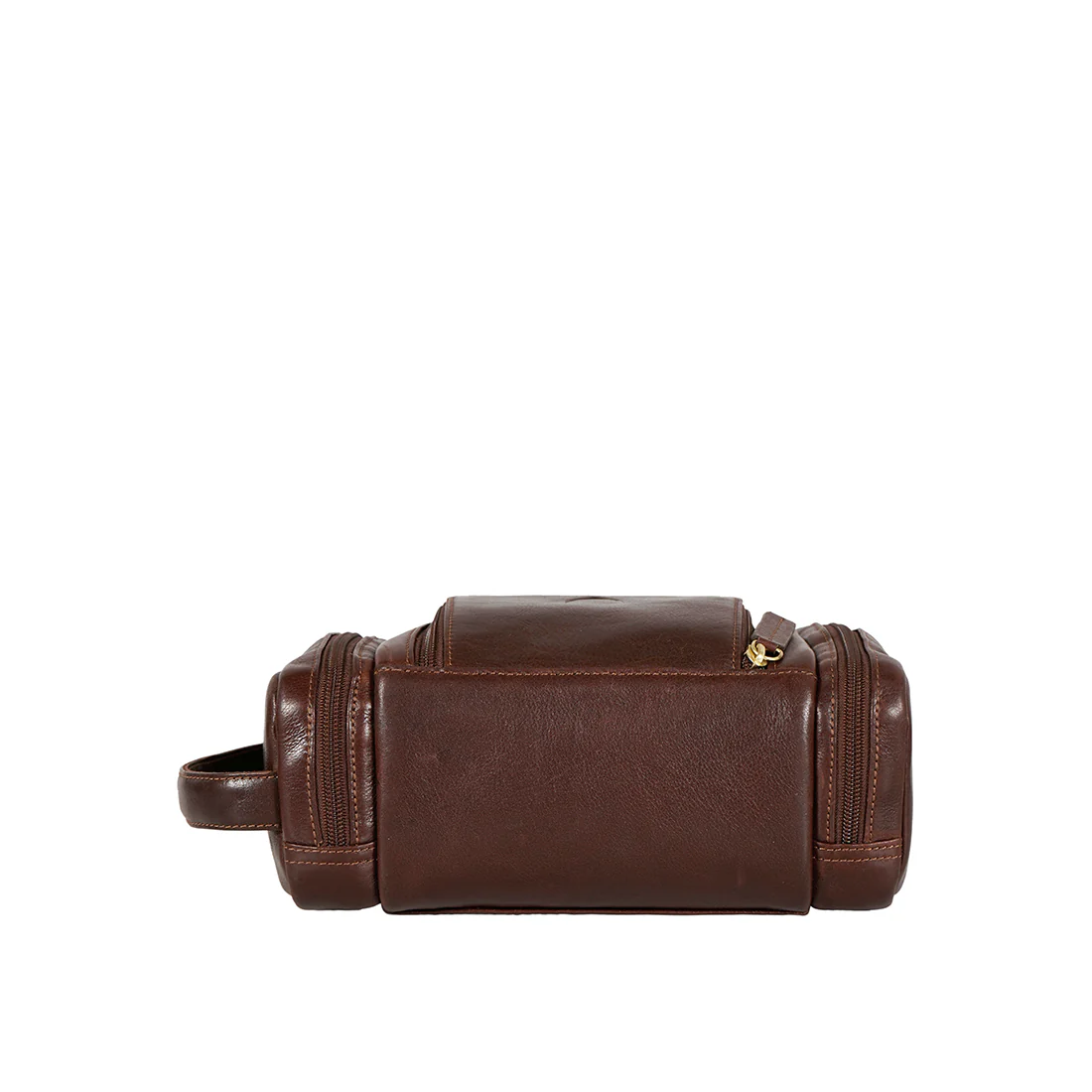 Gitano W1 Tan Leather Wash Bag - Image 6