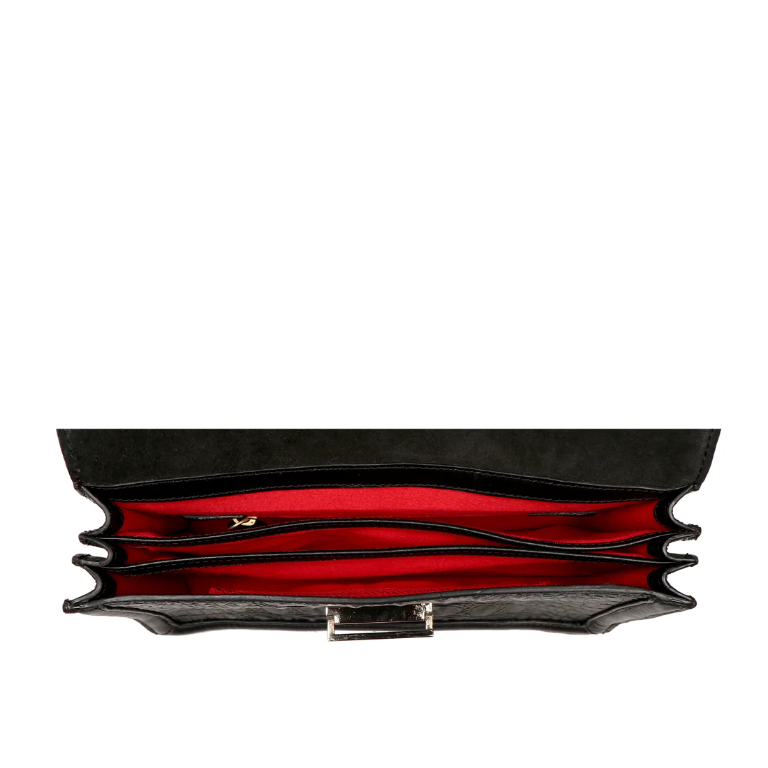 Glam 01 Black Leather Satchel - Image 5