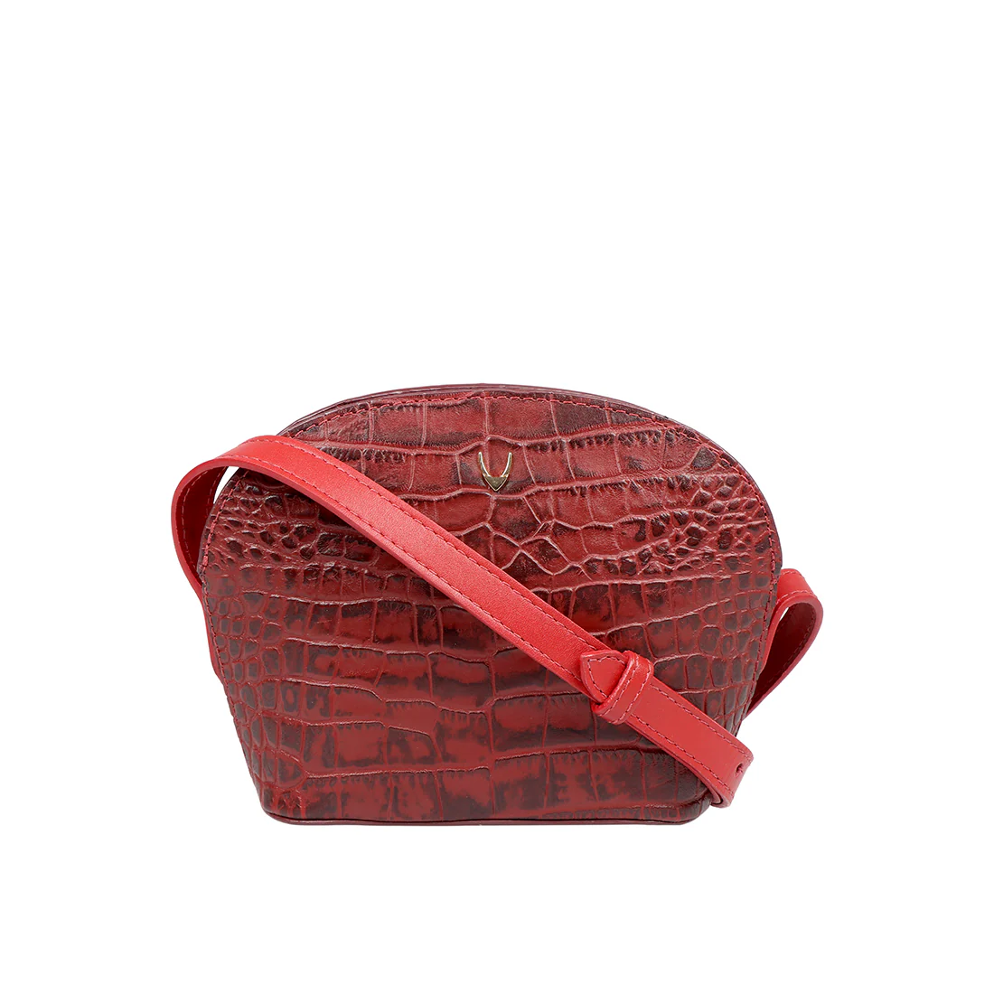 Goldie 02 Red Leather Sling Bag - Image 2