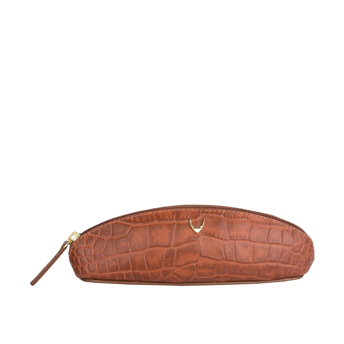 Goldie 03 Tan Leather Pencil Case