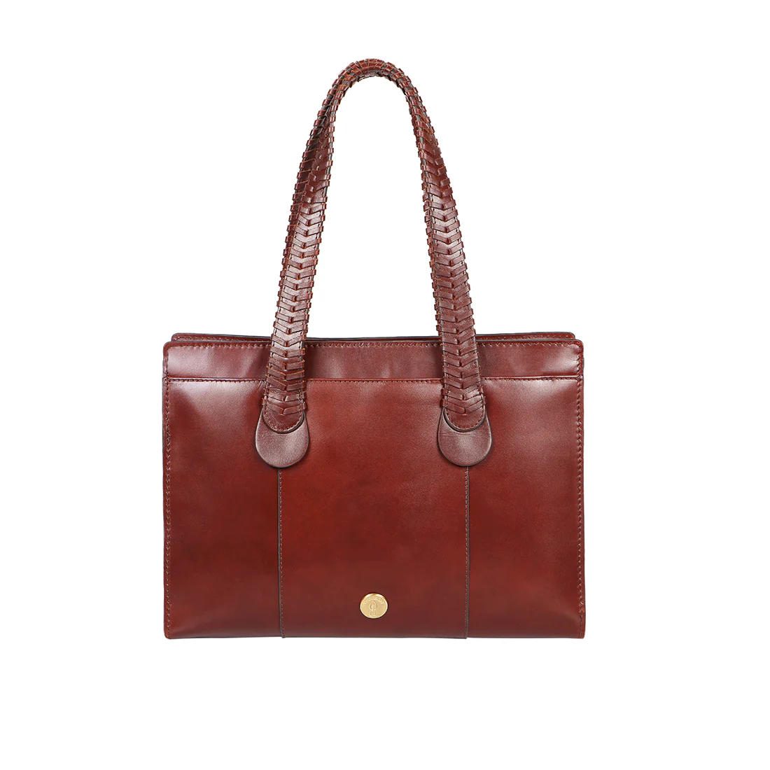 Growth - 02 Brown Leather Shoulder Bag - Image 4