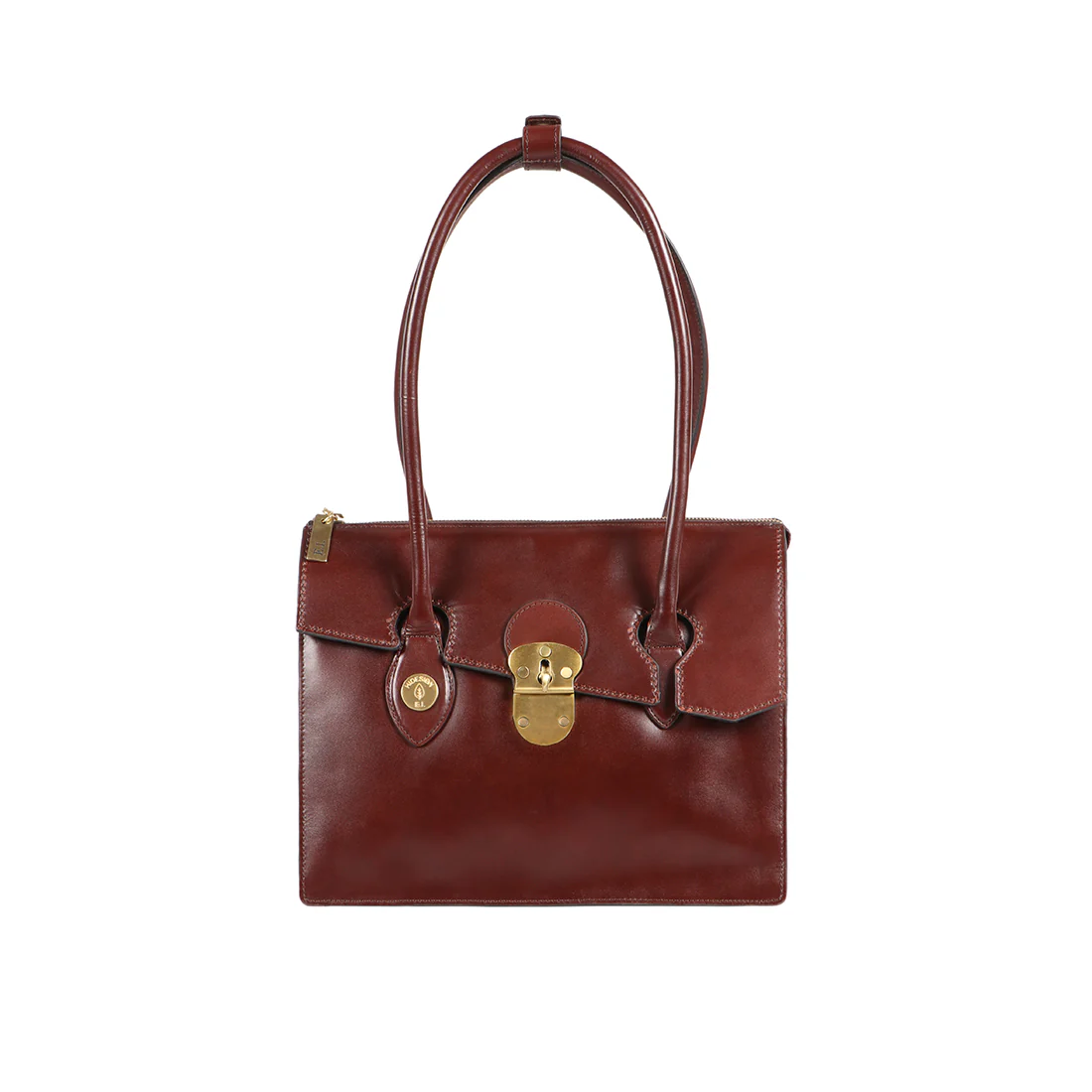 Growth - 03 Brown Leather Shoulder Bag