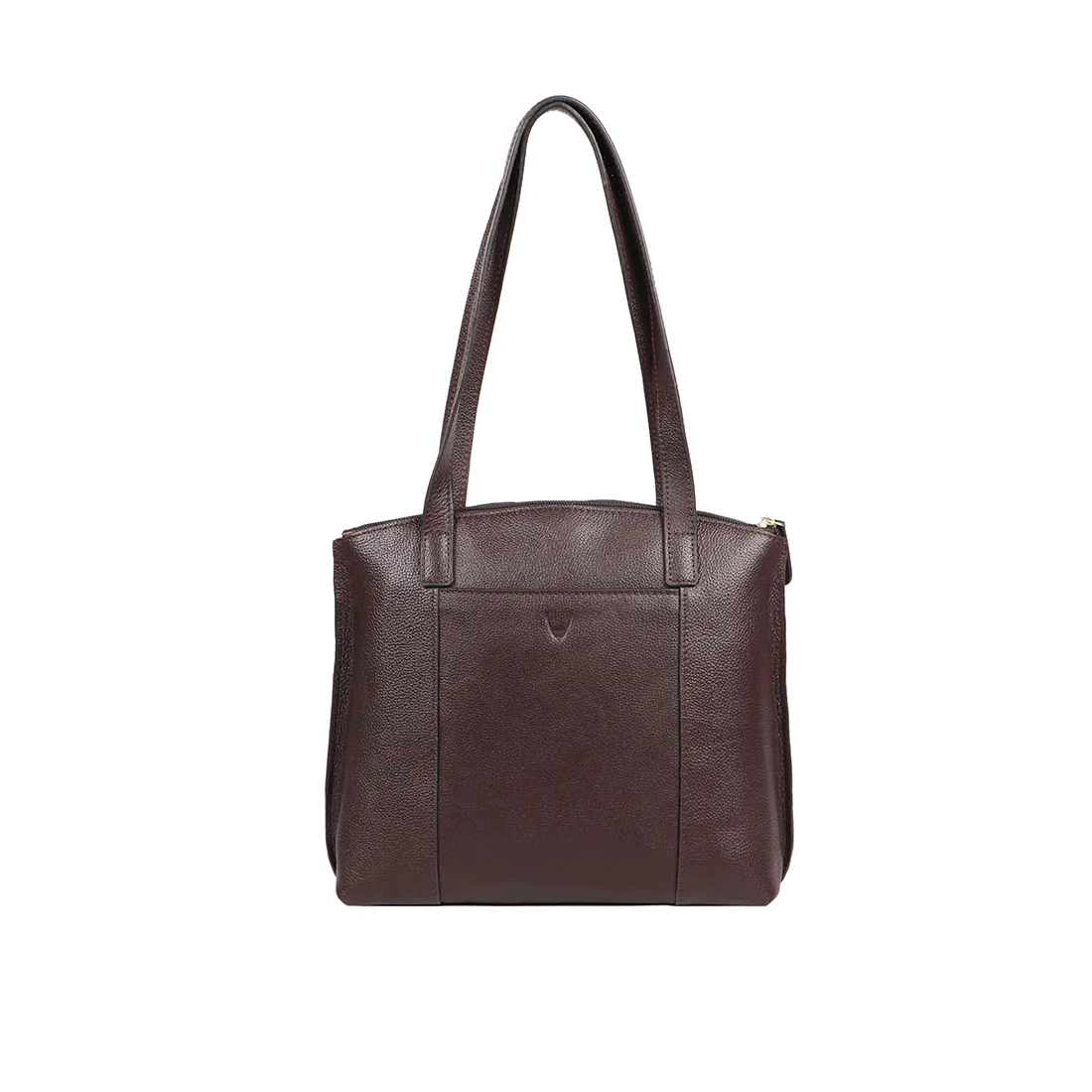 Guyana 02 Brown Leather Tote Bag - Image 4