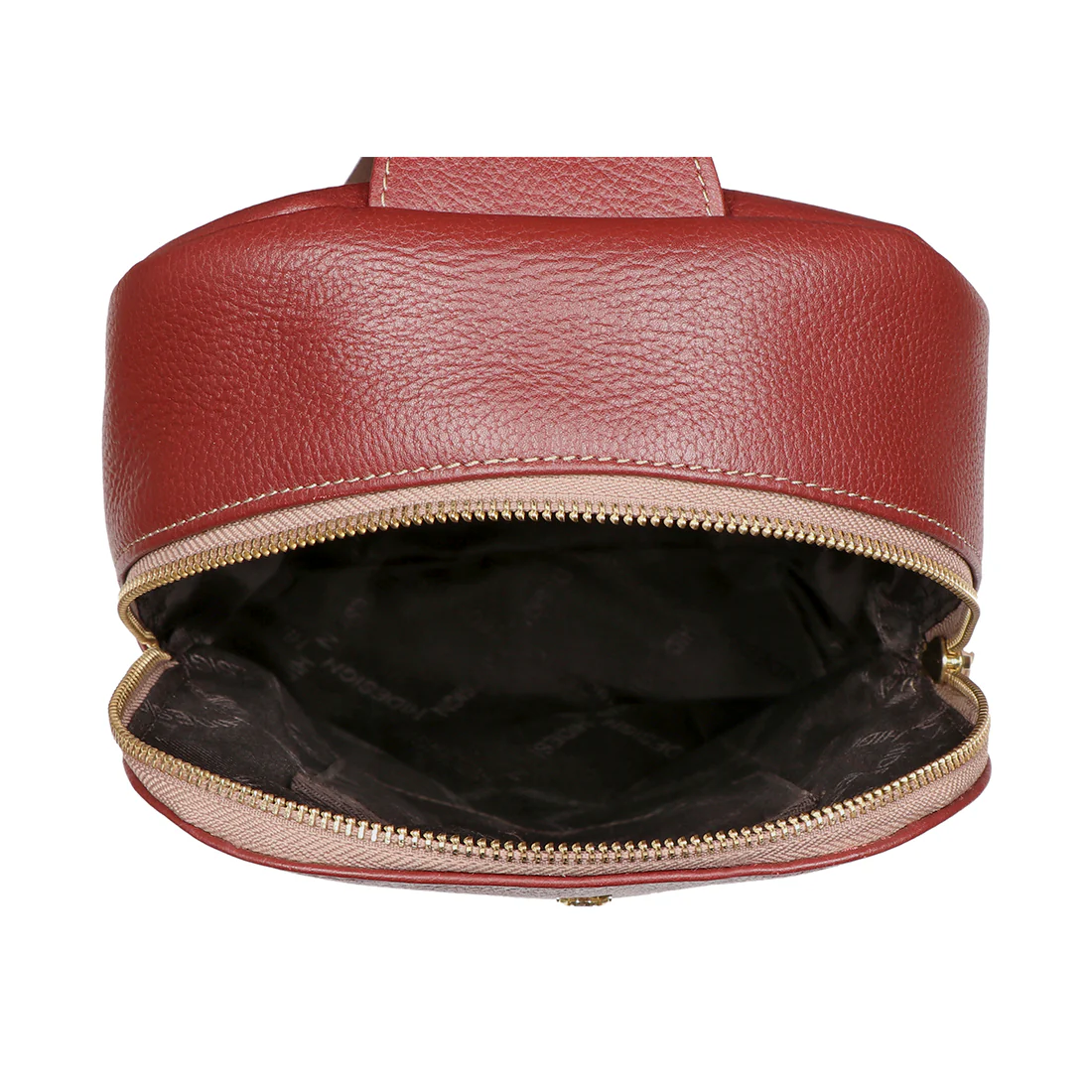 Gypsy 03 Red Leather Backpack - Image 4