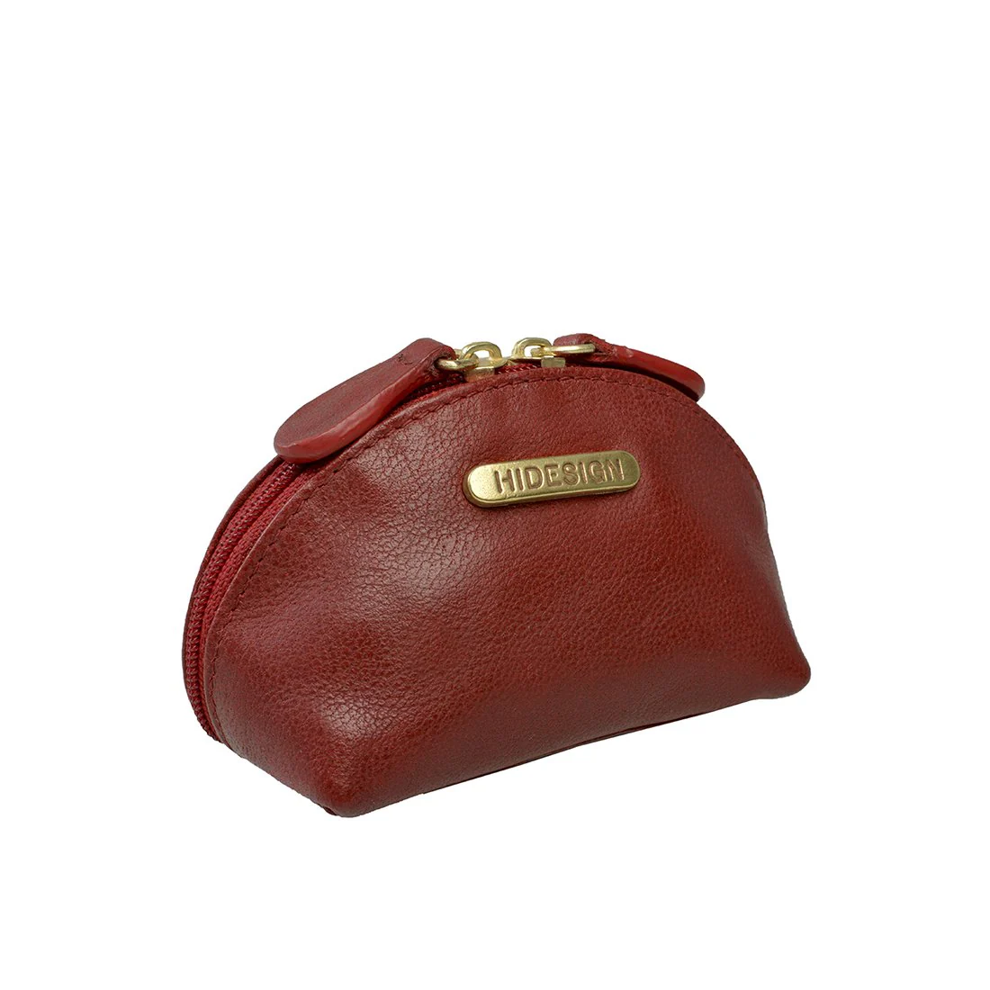 H5 Red Leather Coin Pouch - Image 2