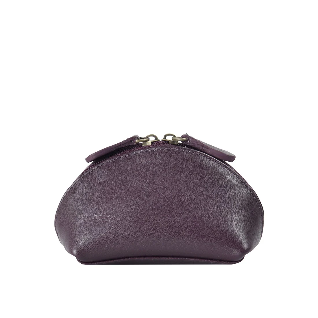 H5 Purple Leather Coin Pouch - Image 3
