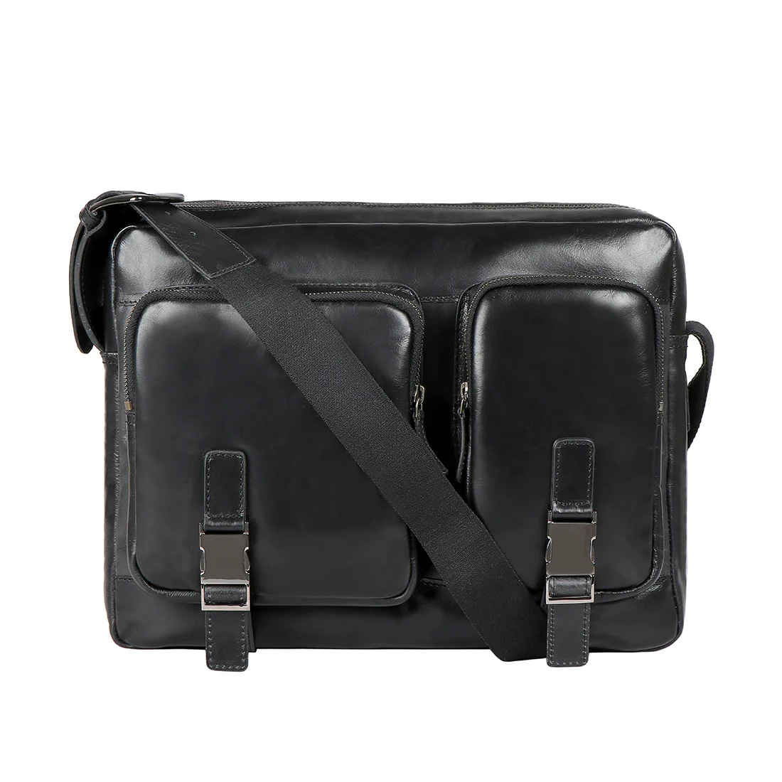 Hard Rock 02 Black Leather Crossbody