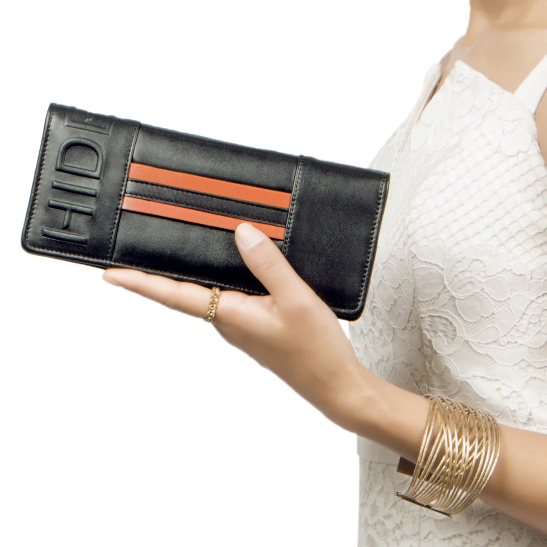 Harlem W1 Black Leather Bi-Fold Wallet