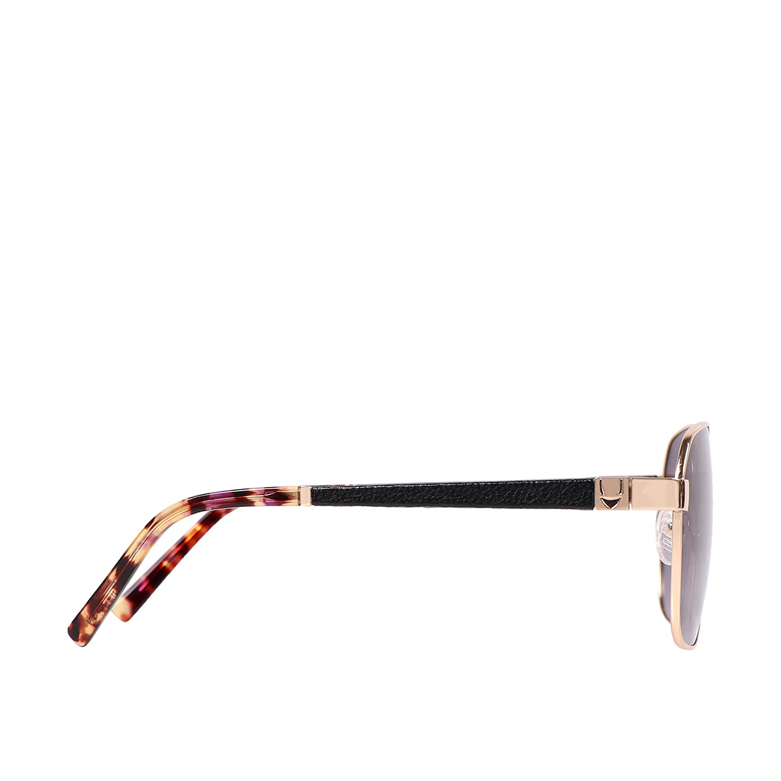 Havelock Unisex Gold Aviator Sunglasses - Image 5