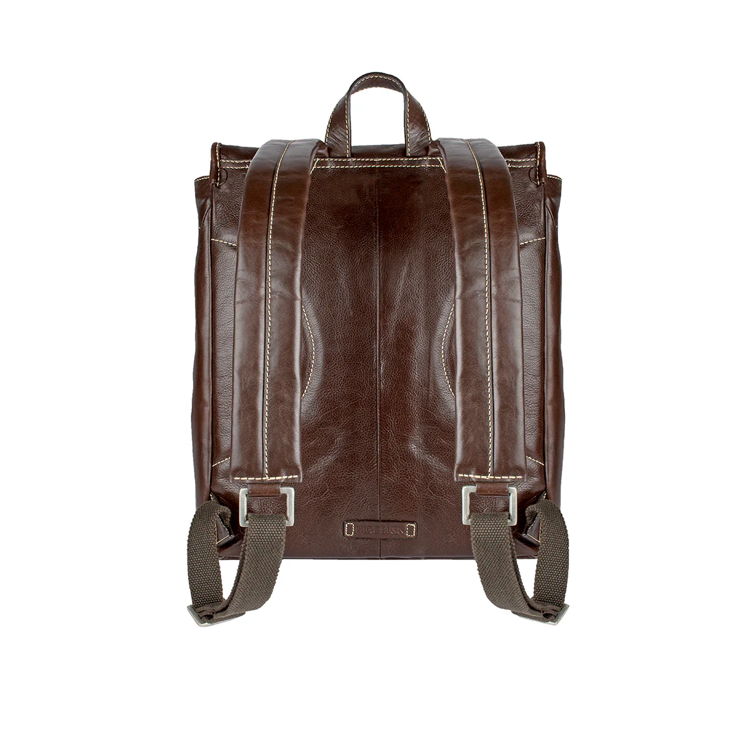 Hb 002 Hector Brown Leather  Backpack - Image 4