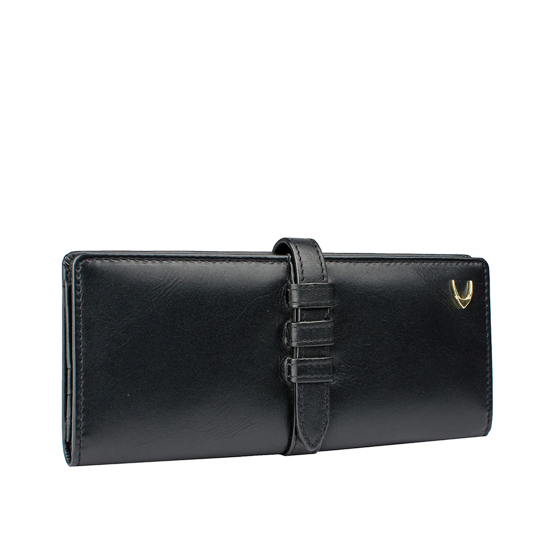 Heather W1 Black Leather Bi-Fold Wallet - Image 2