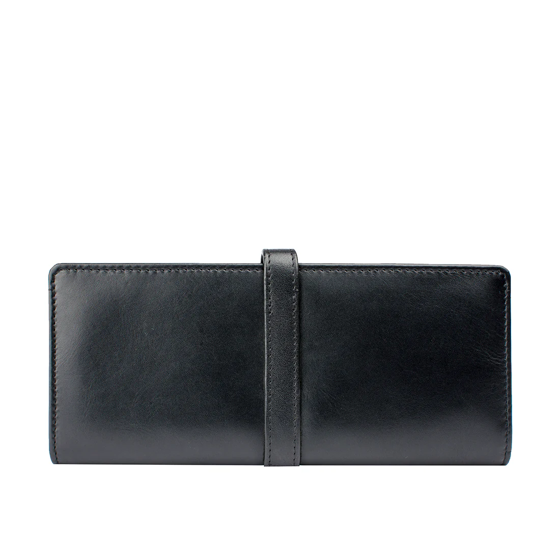Heather W1 Black Leather Bi-Fold Wallet - Image 3