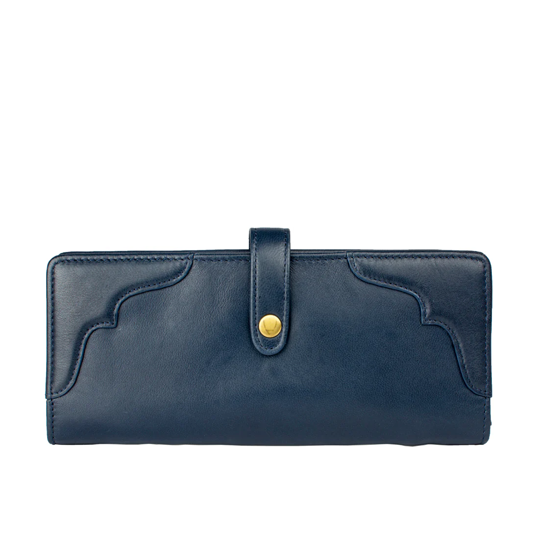 Hemlock W1 Blue Leather Sling Wallet - Image 2