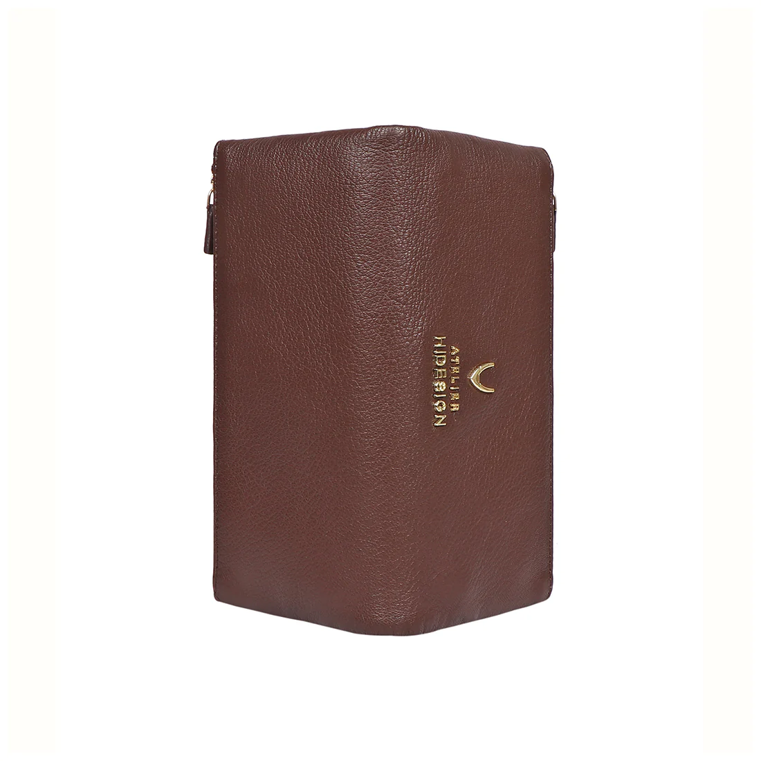 Hera W3 Brown Leather Long Bi-Fold Wallet - Image 5