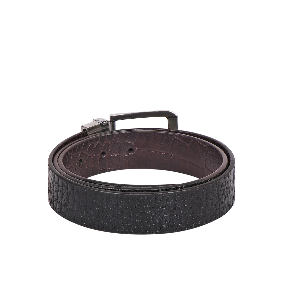 Hornby 03 Men's Brown Reversible Leather Belt - Image 6
