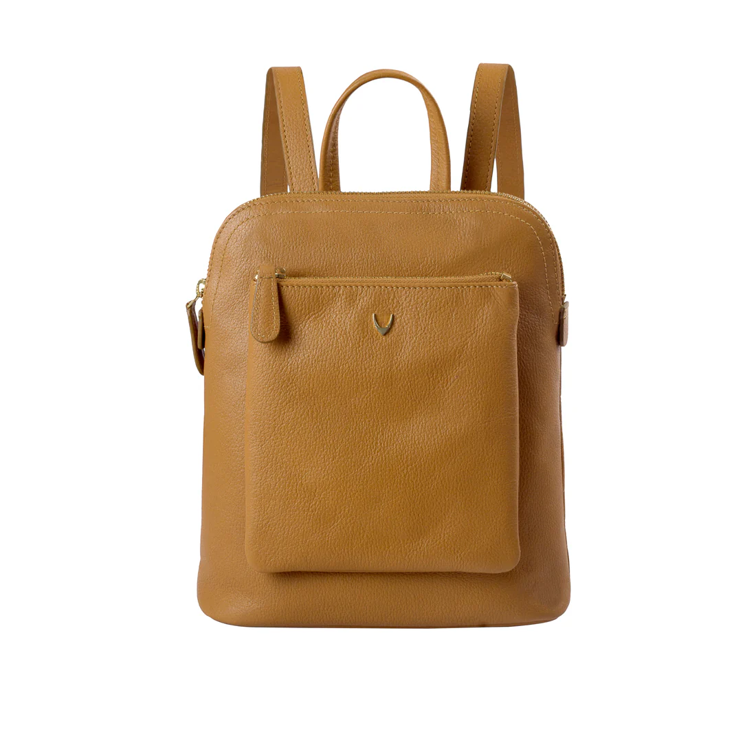 Human 02 Brown Leather Backpack