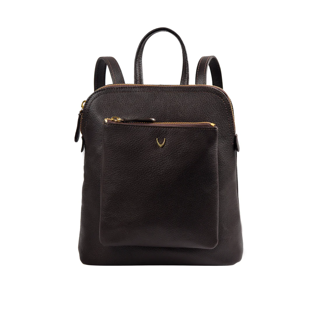 Human 02 Brown Leather Backpack