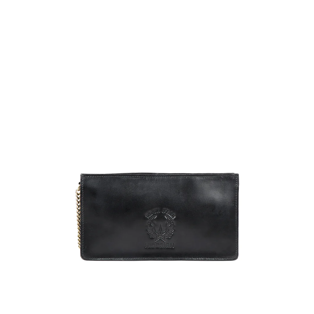 Indie W2 Black Leather Sling Wallet - Image 4