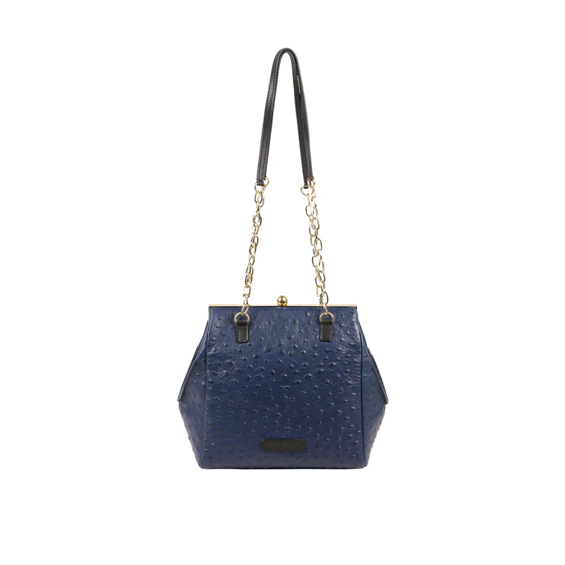 Jazz 02 Blue Leather Shoulder Bag - Image 4