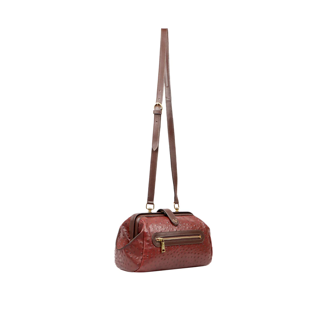 Jazz 03 Marsala Leather Crossbody - Image 2