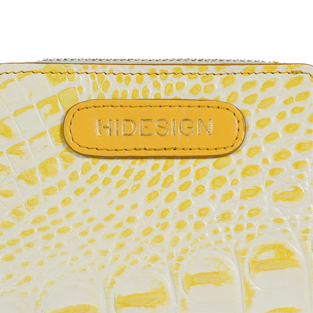 Jeju - W1 Yellow Leather Bi-Fold Wallet - Image 7
