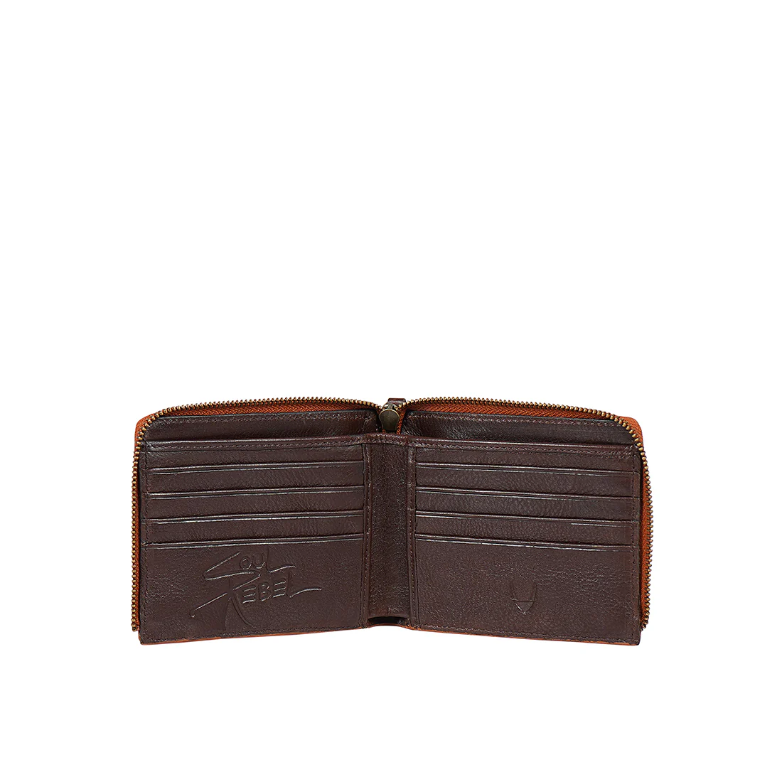 Jimi W2 Brown Leather Bi-Fold Wallet - Image 3