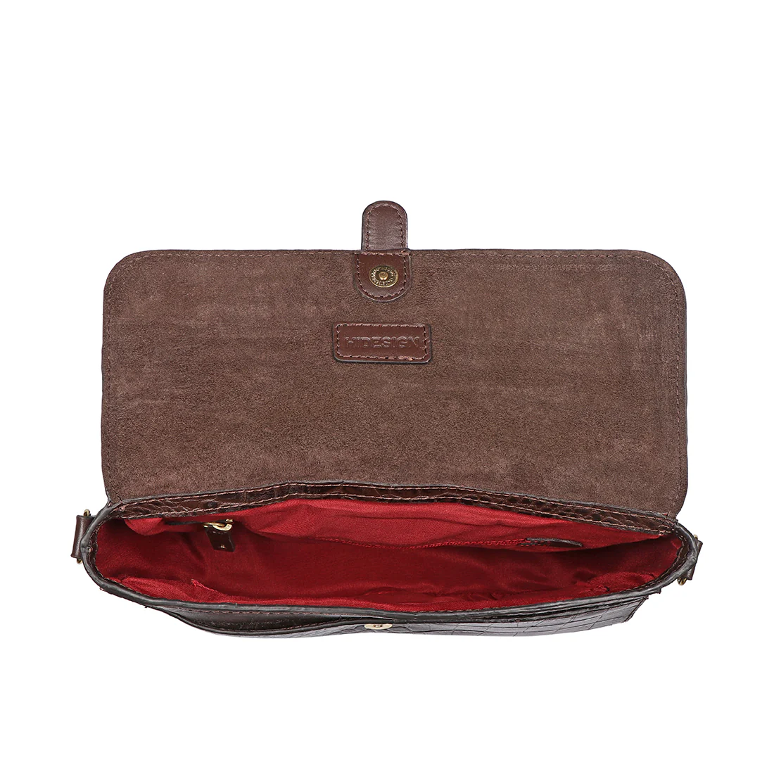 Joni 03 Brown Leather Crossbody - Image 6