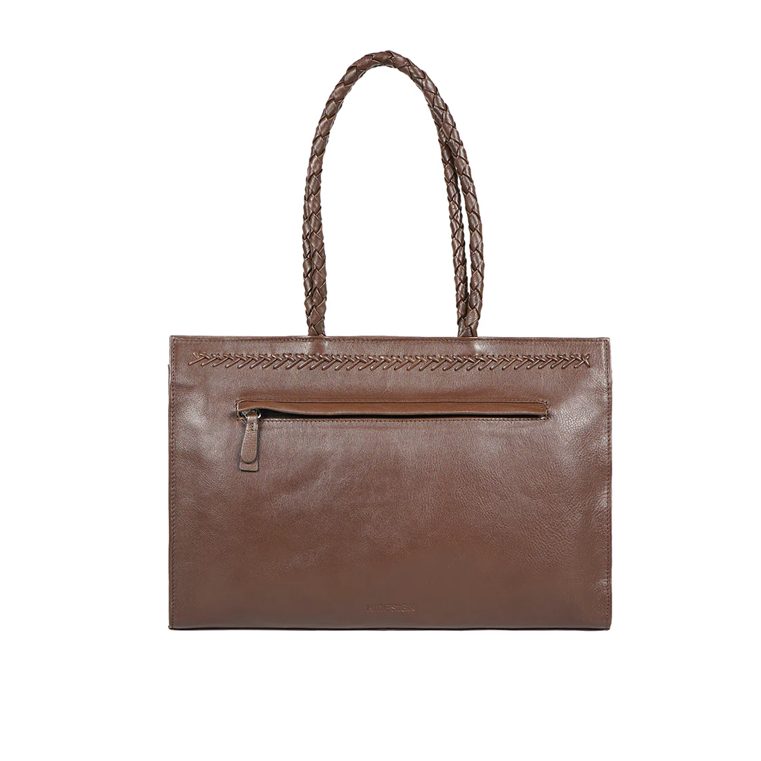 Juno 03 Brown Leather Tote Bag