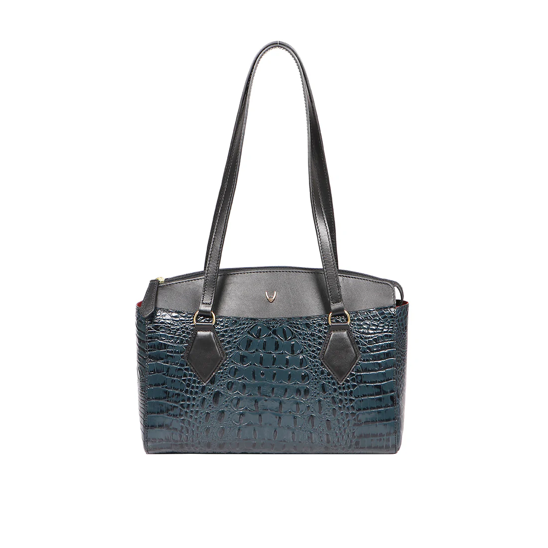 Kasai 03 Sb Blue Leather Tote Bag - Image 2